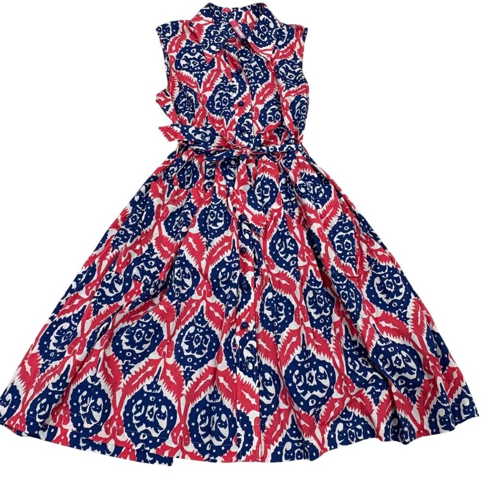 Anthropologie Plenty By Tracy Reese Geometric Medallion Dress Size 8